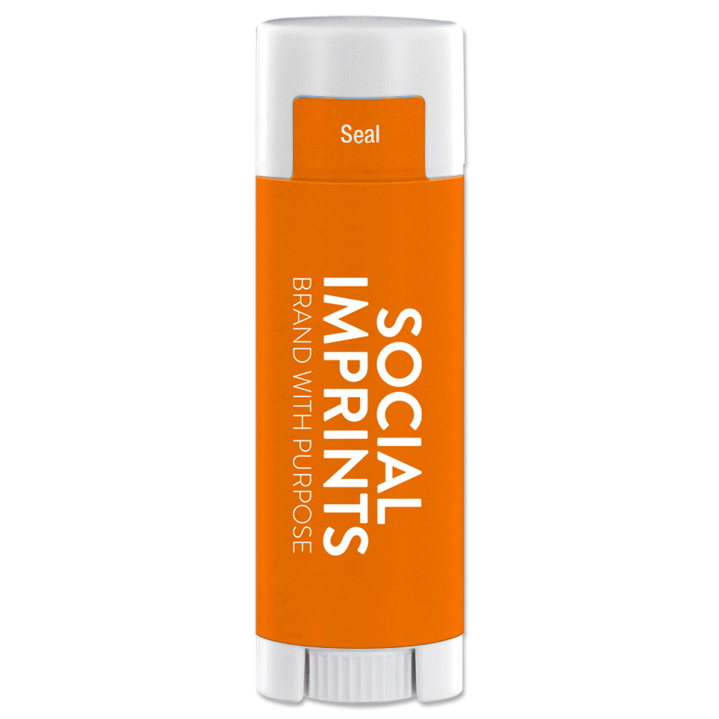 Custom SPF 15 Lip Balm in White Oval Tube