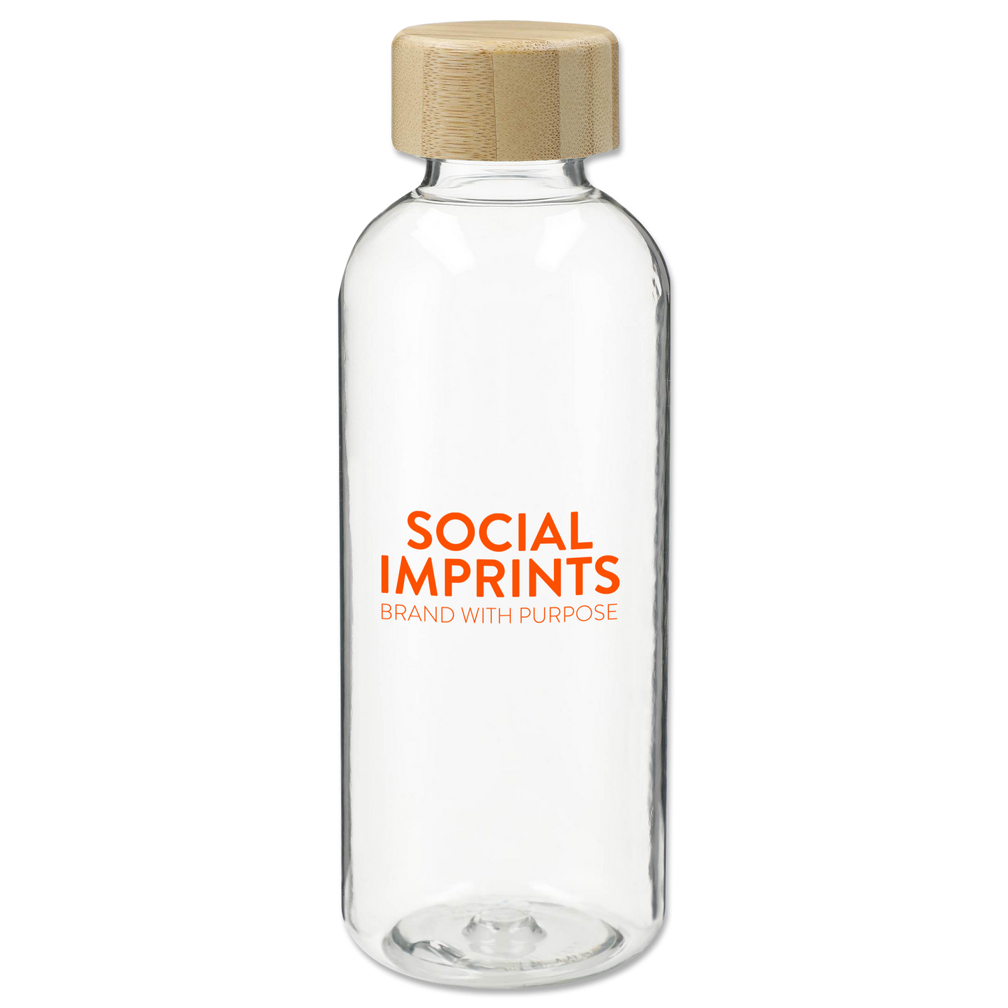 Sona 22oz RPET Reusable Bottle w/ FSC 100% Bamboo Lid